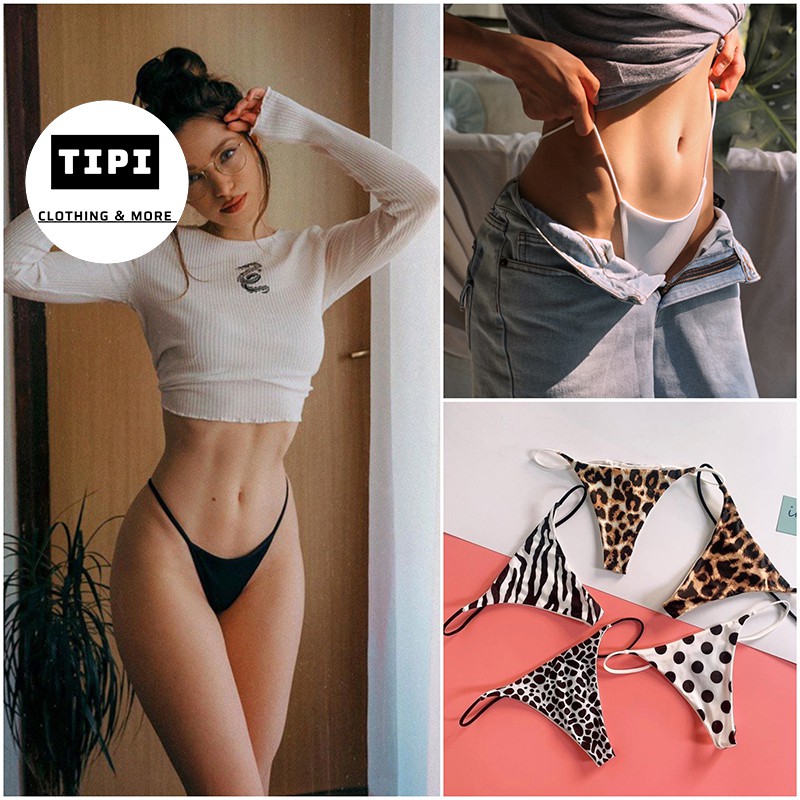 Quần lót lọt khe cao cấp dây mảnh Yolo D4-03