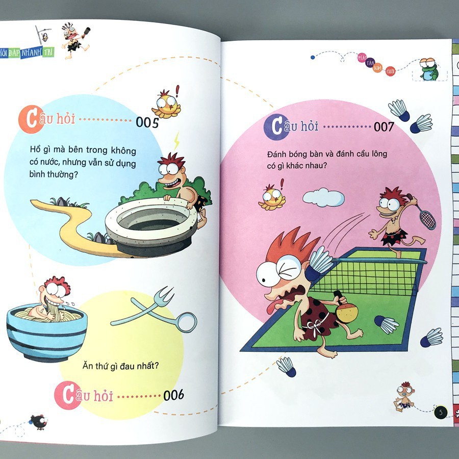 Sách - Hỏi đáp nhanh trí - Phát tán bom cười