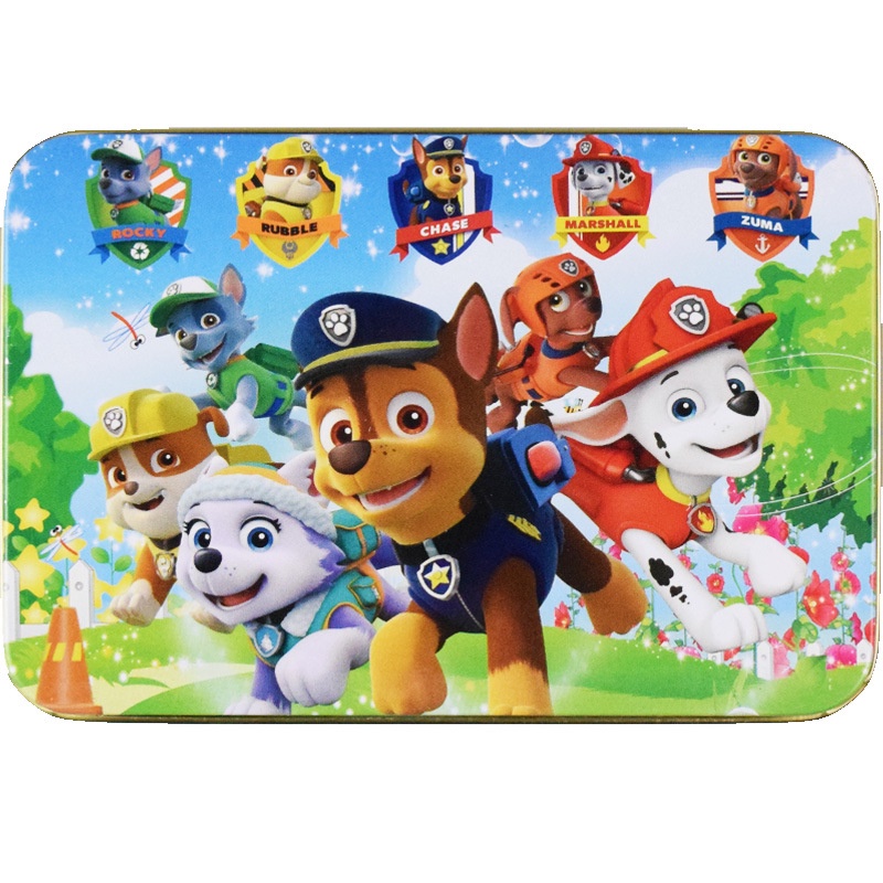 Tranh Xếp Hình Chú Chó Cứu Hộ 35 40 60 80 100 200 300 Mảnh/Xếp Hình Hộp Sắt , Bảng Gỗ/Bộ Đồ Chơi Cho Bé