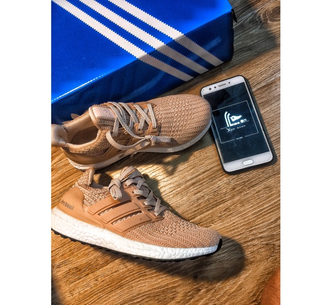 Off White x Adidas Ultra Boost 3.0 Beige From Kicksfire.net