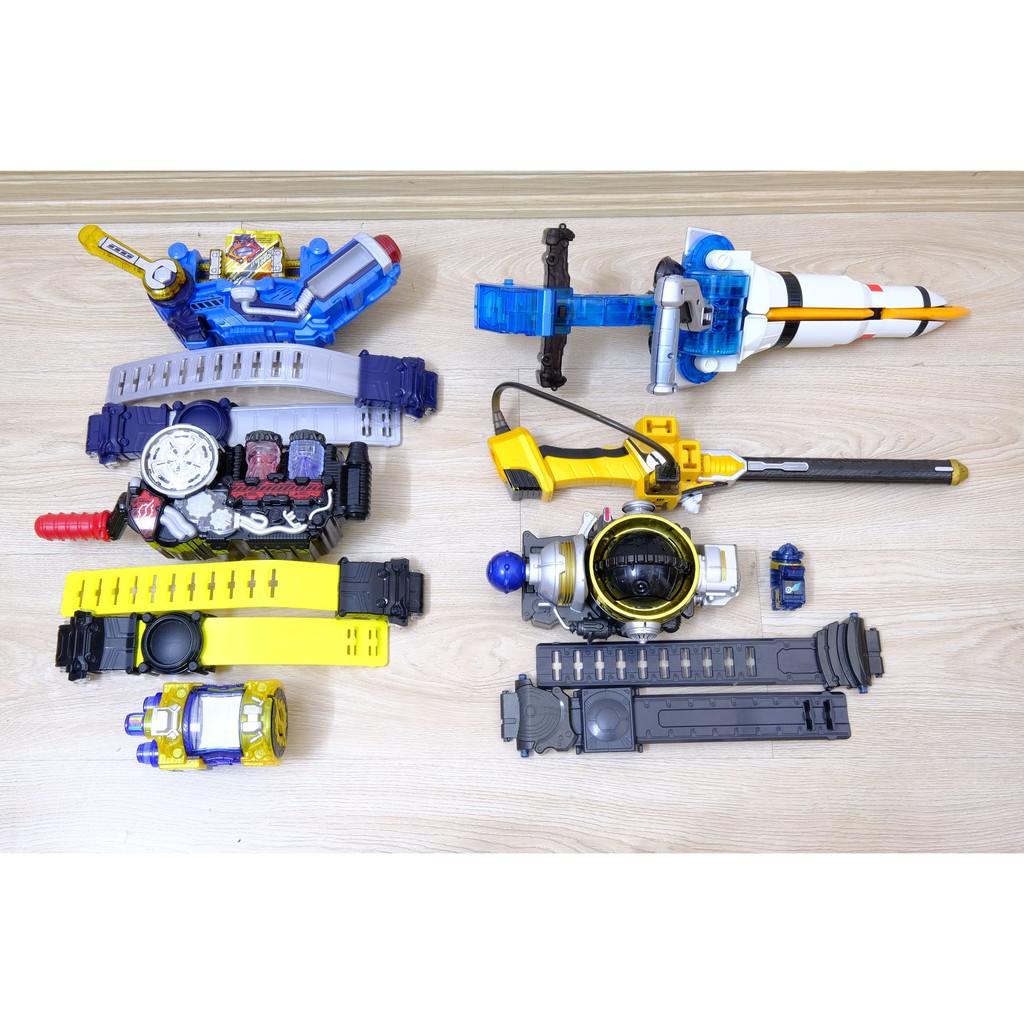 Đồ Chơi Set DX Driver giá rẻ. Chính hãng Bandai Kamen Rider Build Fourze Meteor Sclash Driver Genius Barizun Elek Rod