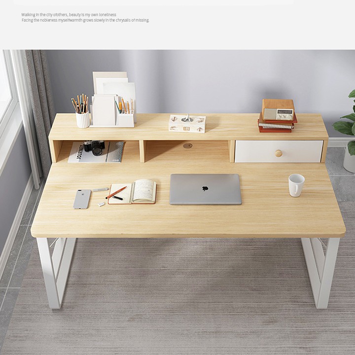 Bàn làm việc, bàn học kèm ngăn kéo hiện đại BAH054
