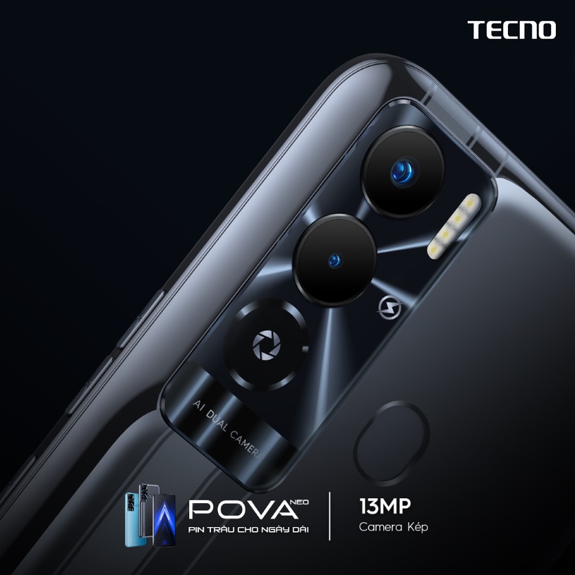 Điện Thoại Tecno Pova Neo /64GB | /128GB Pin  6000mAh - Ram mở rộng - BH 13 Tháng