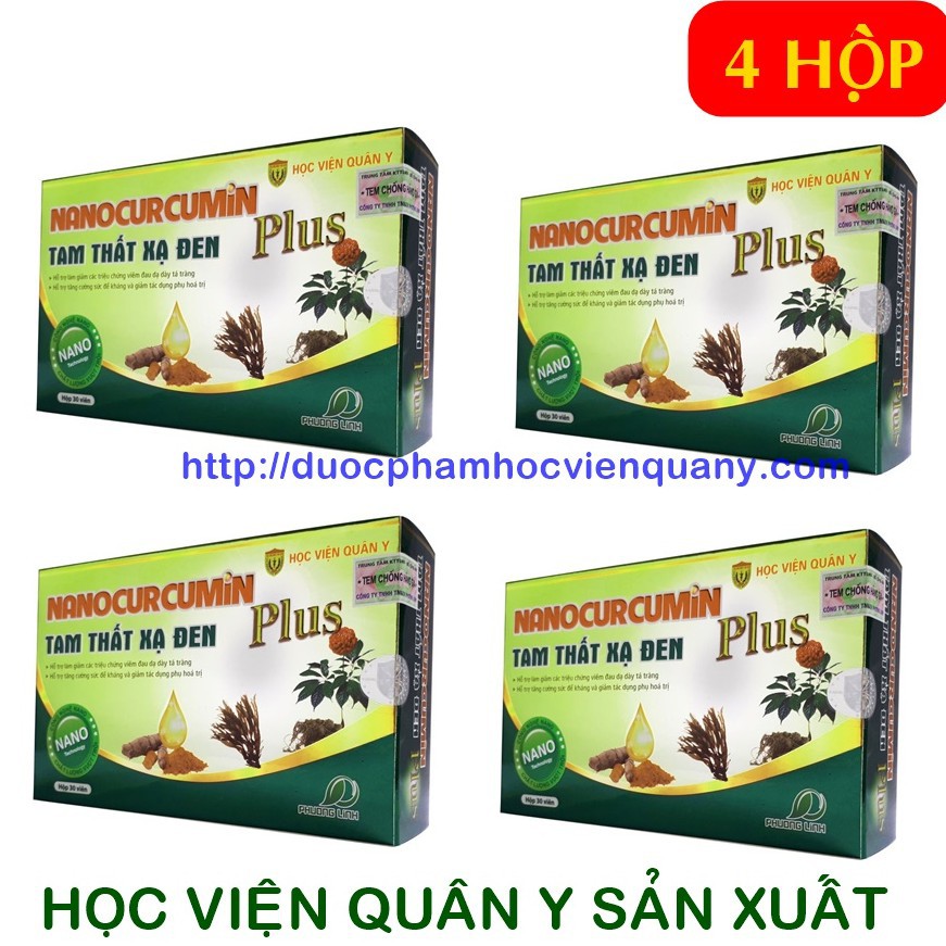 Tam Thất Xạ Đen Nano Curcumin Plus 💊 FREESHIP ️💊 Học Viện Quân Y | BigBuy360 - bigbuy360.vn
