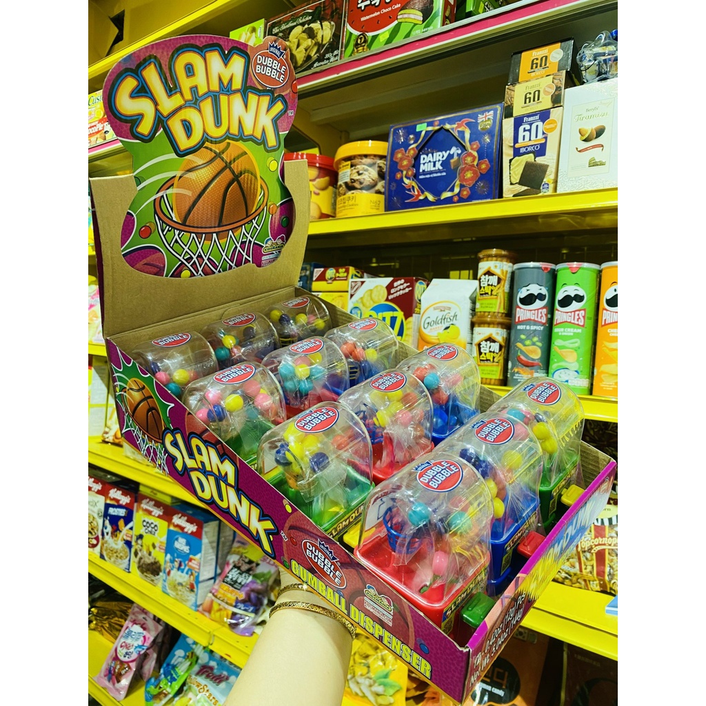 [MÁY BÓNG RỔ] Kẹo Đồ Chơi Bóng Rổ KIDSMANIA SLAM DUNK Dành Cho Các Bé Thích Mê
