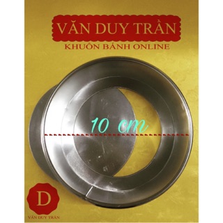 Khuôn nhôm tròn rời size 10 cm