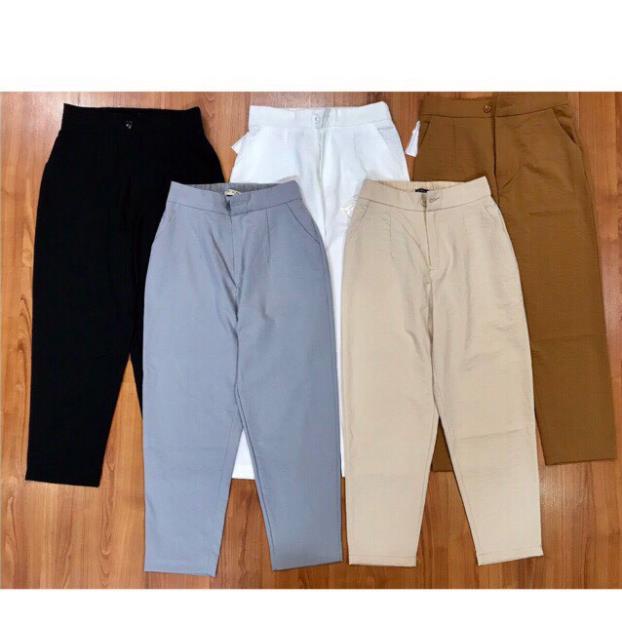 QUẦN BAGGY ĐŨI KHUY TRƯỚC CHUN SAU