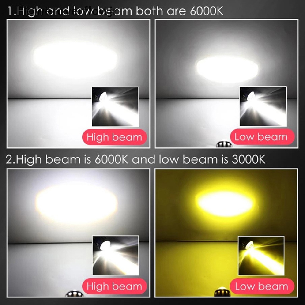 FOJR 10000Lm H4 LED Moto H6 BA20D LED Motorcycle Headlight Bulbs Fog Lights 12V .