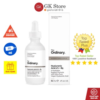 Serum Cấp Nước Và Phục Hồi Da - The Ordinary Hyaluronic Acid 2% + B5 (Nhiều Loại Dung Tích)