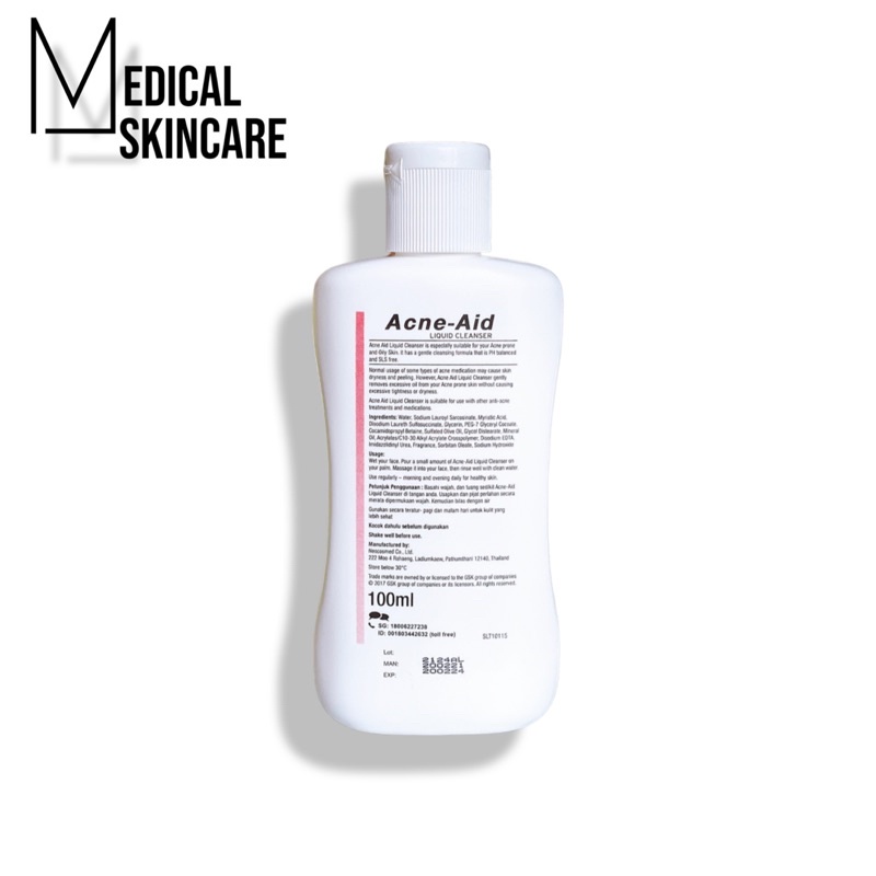 Sữa rửa mặt Acne-Aid Liquid Cleanser 100ml Stiefel