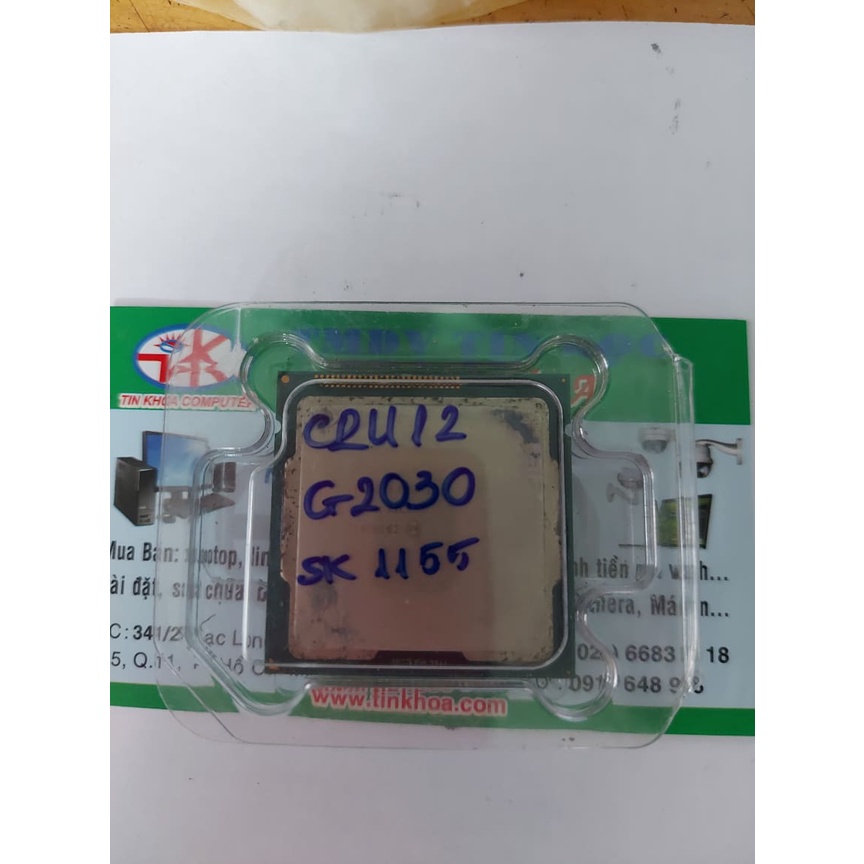 Bộ vi xử lý CPU INTEL PENTIUM G2030 SK 1155 CŨ (CPU12).