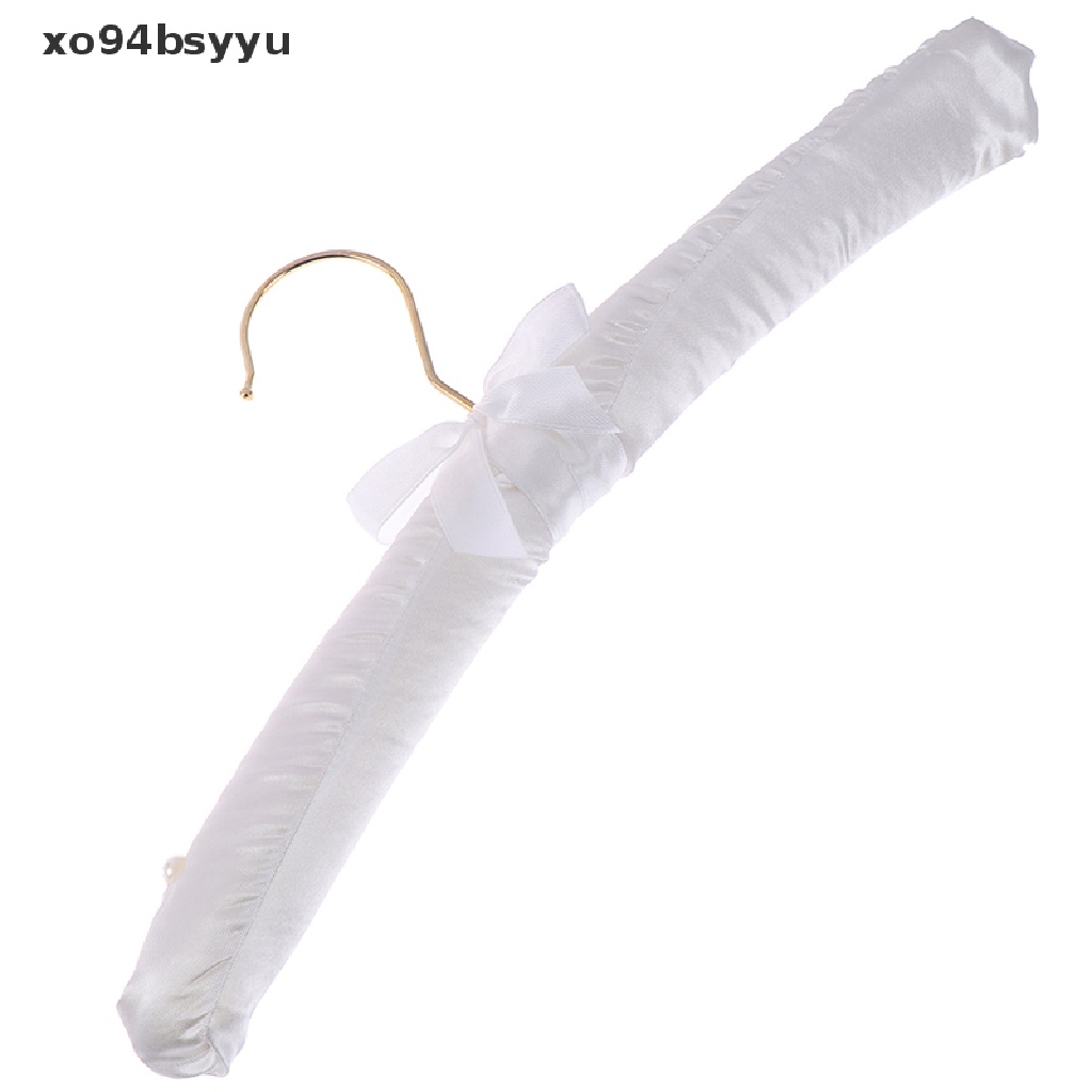[Xo94Bsyu] 5 Móc Treo Quần Áo Bằng Satin Đệm Mềm Sang Trọng