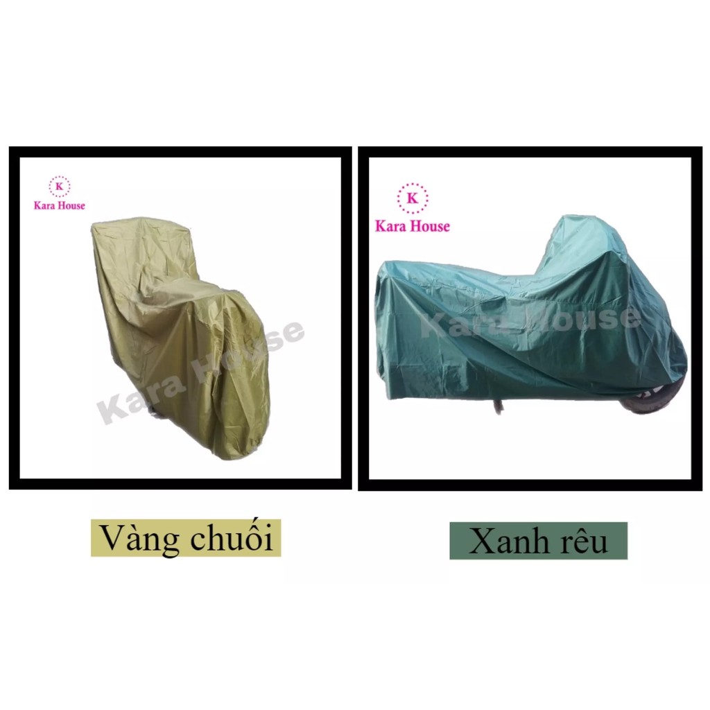 Bạt phủ xe máy vải dù cao cấp - Hàng Việt Nam