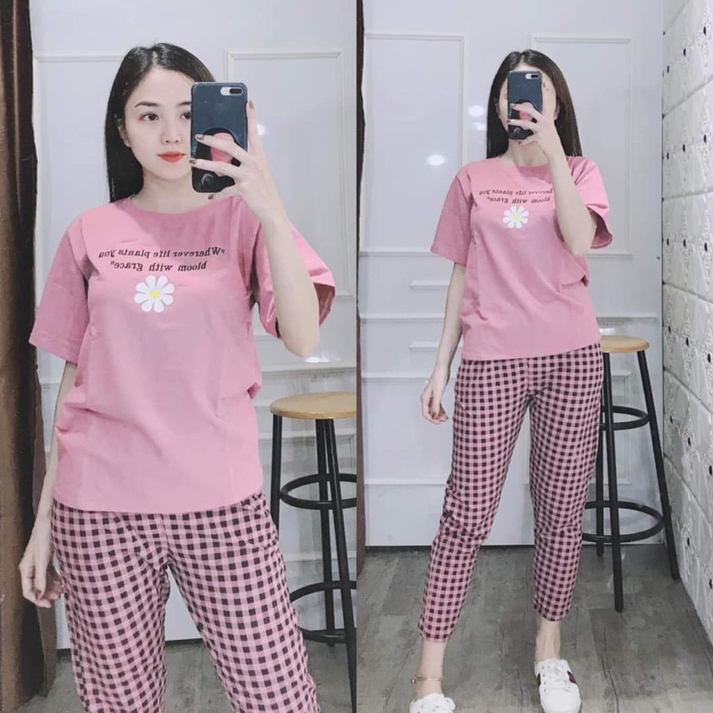 [KHAI TRƯƠNG BÁN GIÁ VỐN] (Có tới size 85kg) Đồ Bộ Nữ, Đồ bộ thun cotton, set bộ mặc nhà đẹp