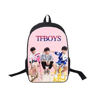 Balo Đi Học Nam Nữ TFBOYS In Hình Ngộ Nghĩnh