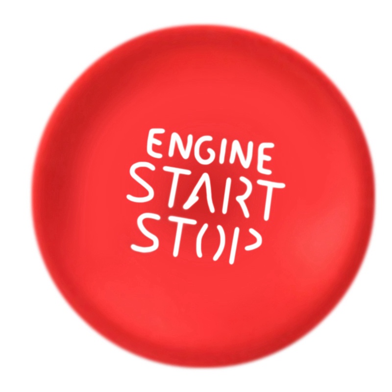 Miếng Dán Nút Khởi Động Xe Hơi Màu Đỏ Cho Hyundai Tucson Elantra 2021 2022