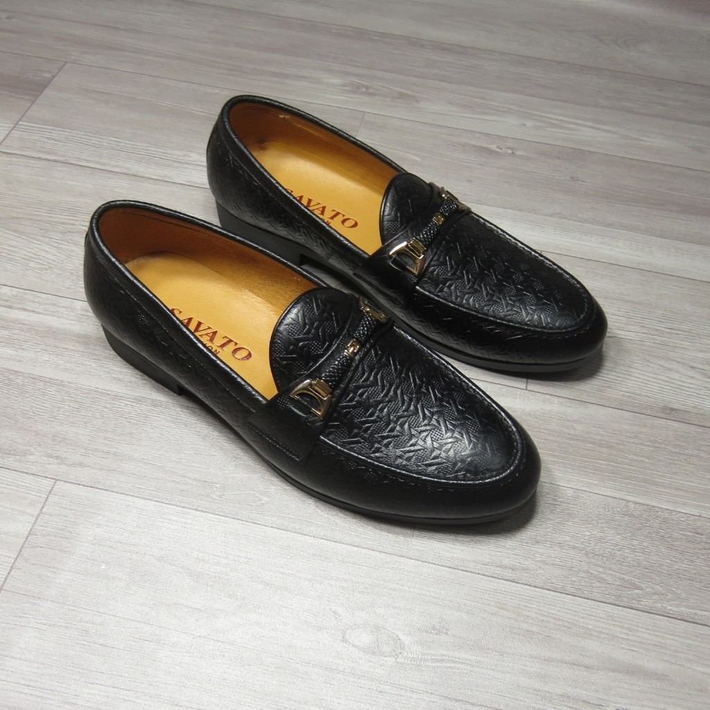 Giày Nam💘Giày Lười Nam Chất Liệu Da Bò Dập Vân Cá Sấu Bảo Hành 12 Tháng MS103 | BigBuy360 - bigbuy360.vn