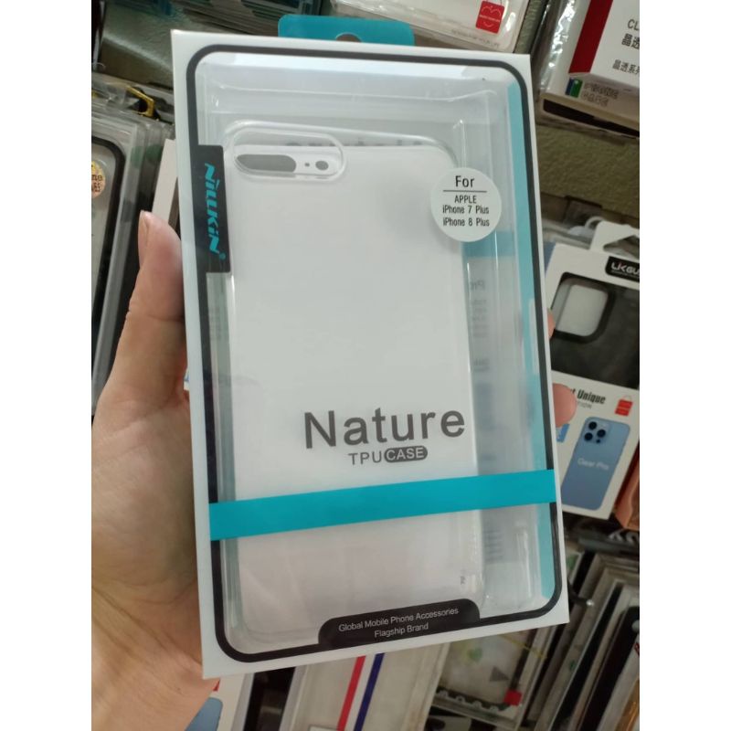 Ốp lưng Nillkin Nature TPU dẻo trong suốt cho iphone 6 plus/iphone 7 plus/iphone 8 plus/ip7/8 ốp trong suốt