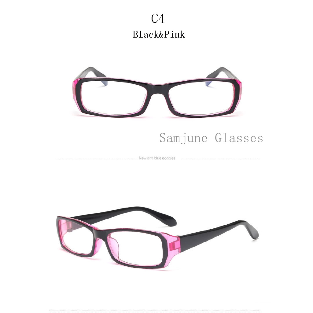 Mắt Kính  Samjune 21007 Chống Ánh Sáng Xanh Trong Suốt Dành Cho Nam Nữ