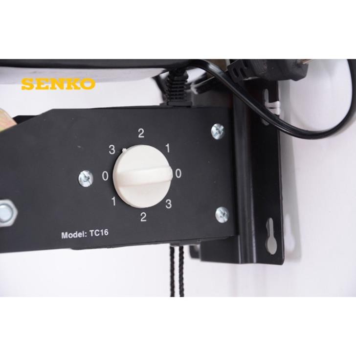 QUẠT TREO 2 DÂY CHÂN SẮT SENKO TC 16 - HÀNG CHÍNH HÃNG -CỰC MÁT -SIÊU BỀN