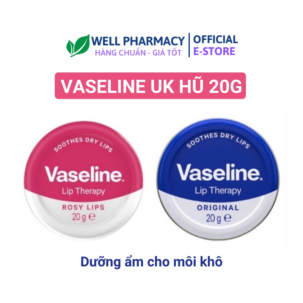 VASELINE HŨ 20 gram- Hàng Anh chuẩn xịn