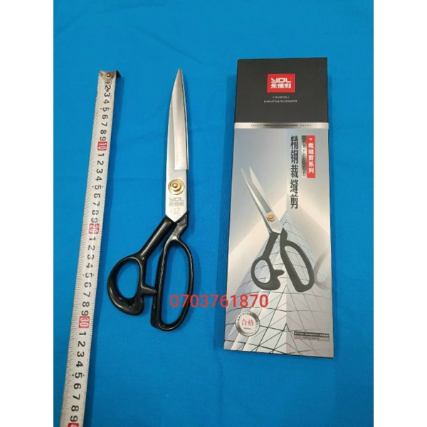 Kéo cắt vải, kéo may Ydl hãng Seiko loại lớn size 12inch dài 30cm