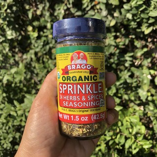 [BRAGG] HỖN HỢP GIA VỊ RẮC 24 THẢO MỘC HỮU CƠ (42.5g) - Organic Sprinkle 24 Herbs & Spices Seasoning