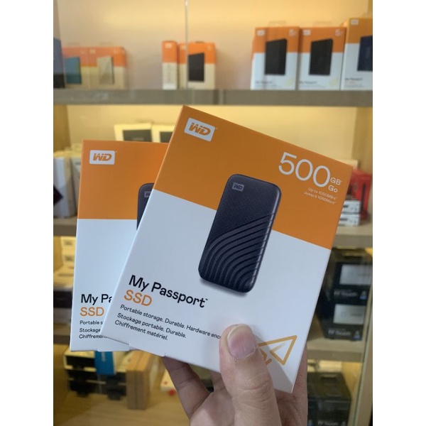 Ổ cứng di động SSD 500GB / 1TB  WD My Passport USB 3.2 Gen 2