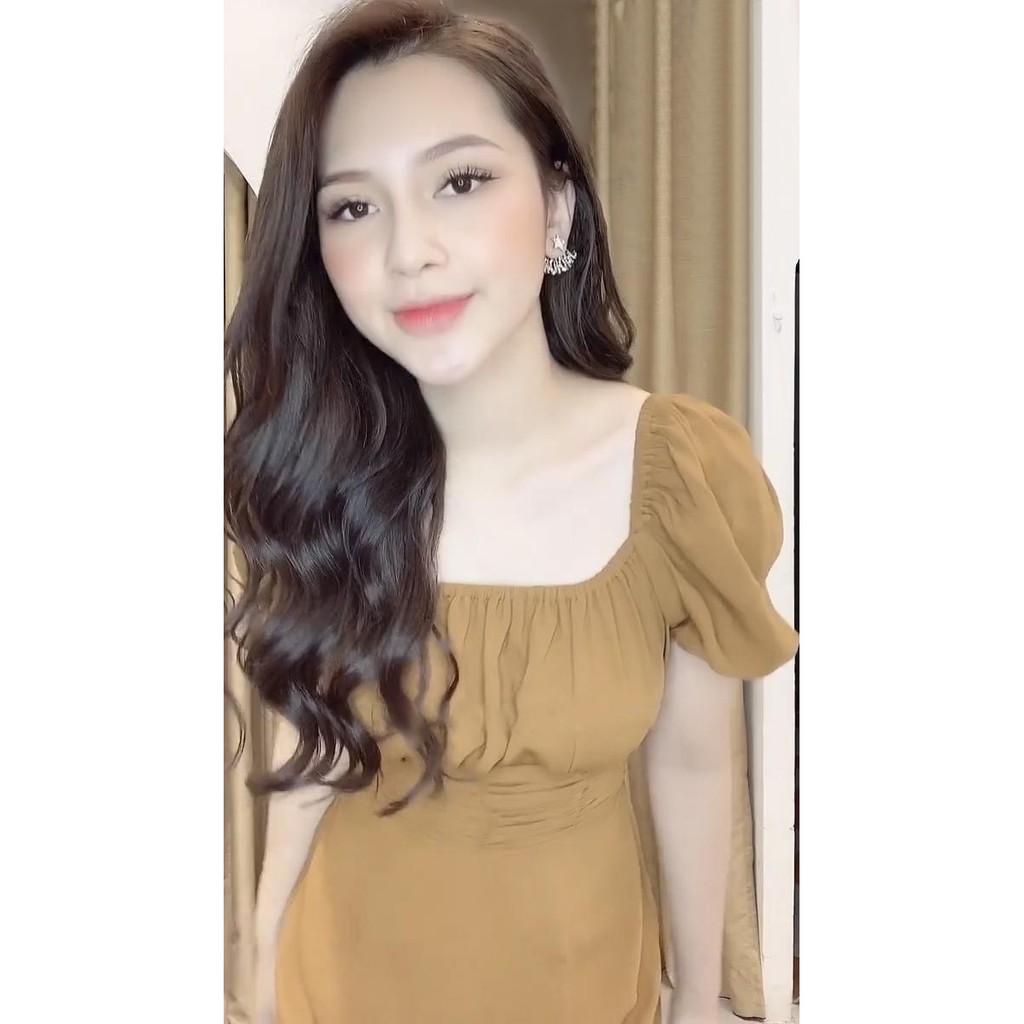 Jum Đẹp Vàng Đồng J01, Jumpsuit Dài Chất Lụa Satin Mềm, Đồ Bộ Nữ Phong Cách Cao Cấp | BigBuy360 - bigbuy360.vn