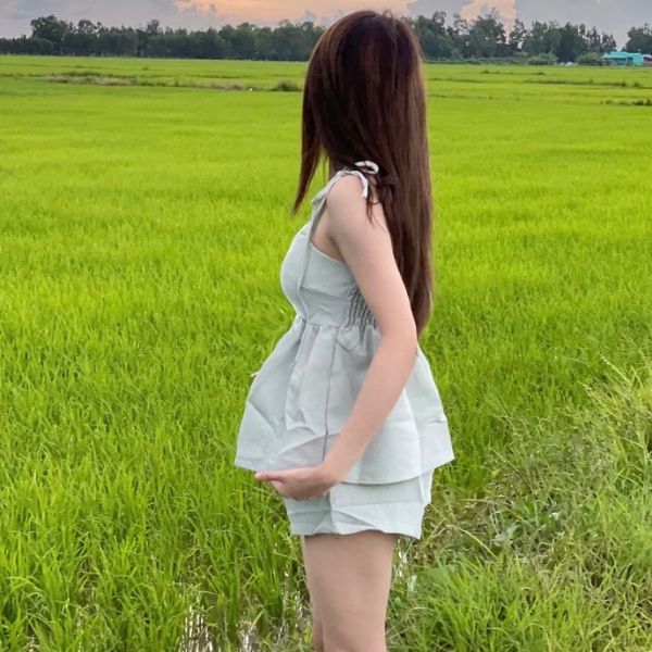 Set babydoll kèm quần cao cấp Ms12