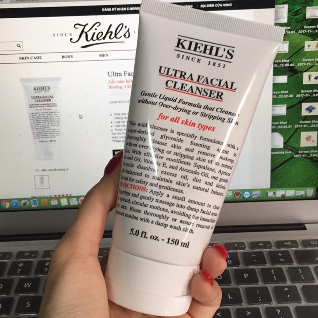 Sữa rửa mặt ultra facial cleanser