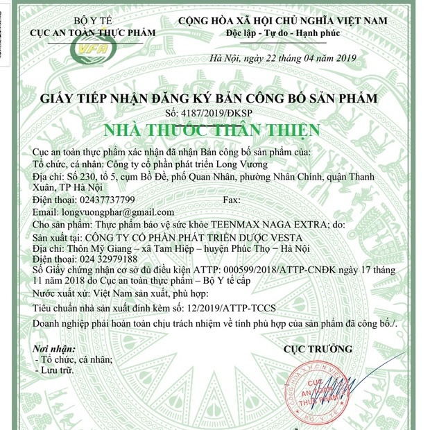 TEENMAX NAGA EXTRA – Giúp thanh nhiệt giải độc, mát gan, hỗ trợ giảm mẩn ngứa, mụn trứng cá (lọ 30v)