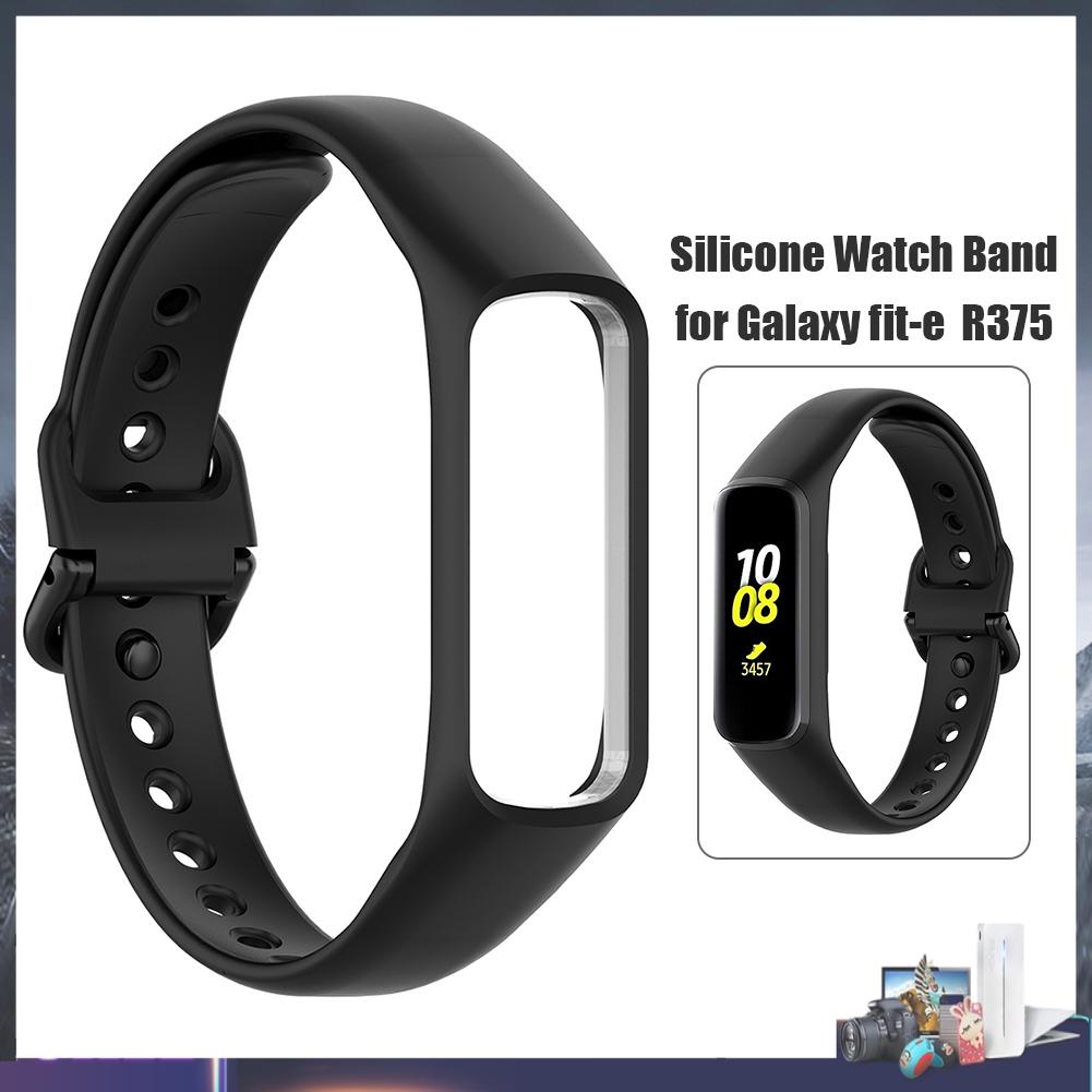 Dây đeo silicone + vỏ bảo vệ cho đồng hồ thông minh Samsung Galaxy Fit-E SM-R375