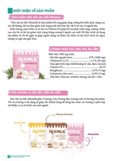Viên sữa non mixmilk