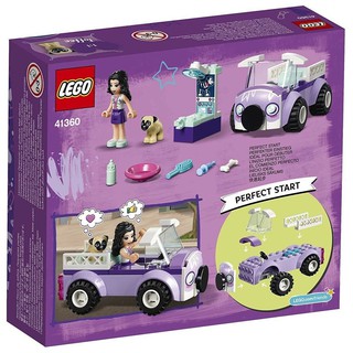 Bộ lắp ráp phòng khám thú y lưu động của emma - lego friends 41360 50 chi - ảnh sản phẩm 2