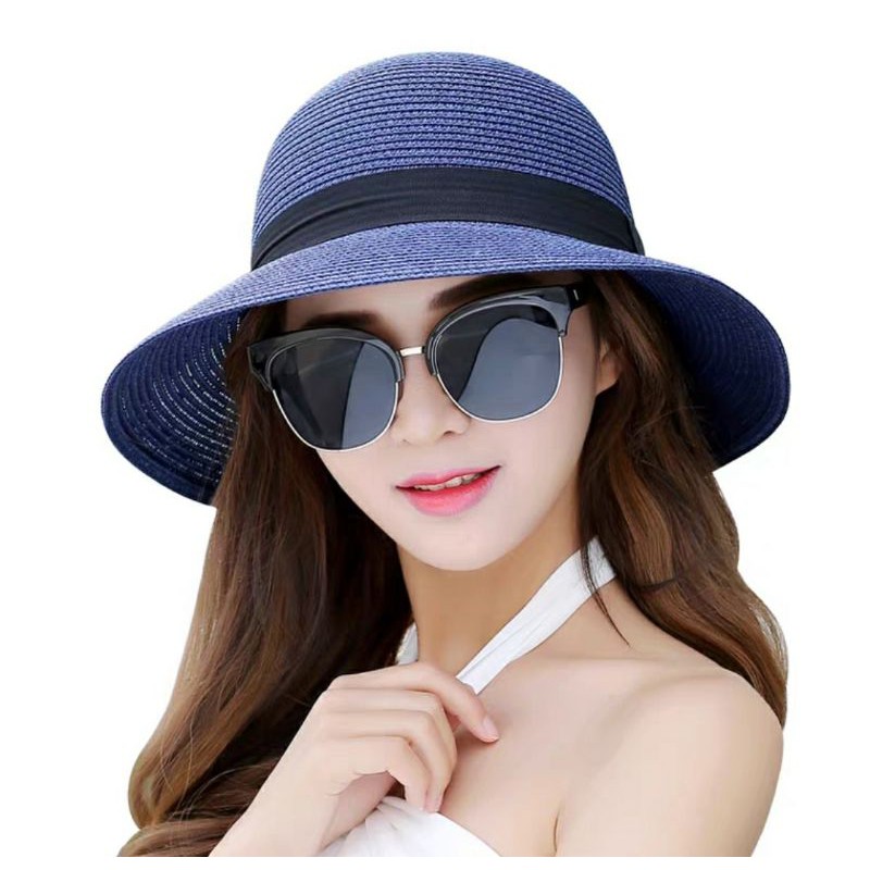 Mũ nón rộng vành đi biển chống nắng