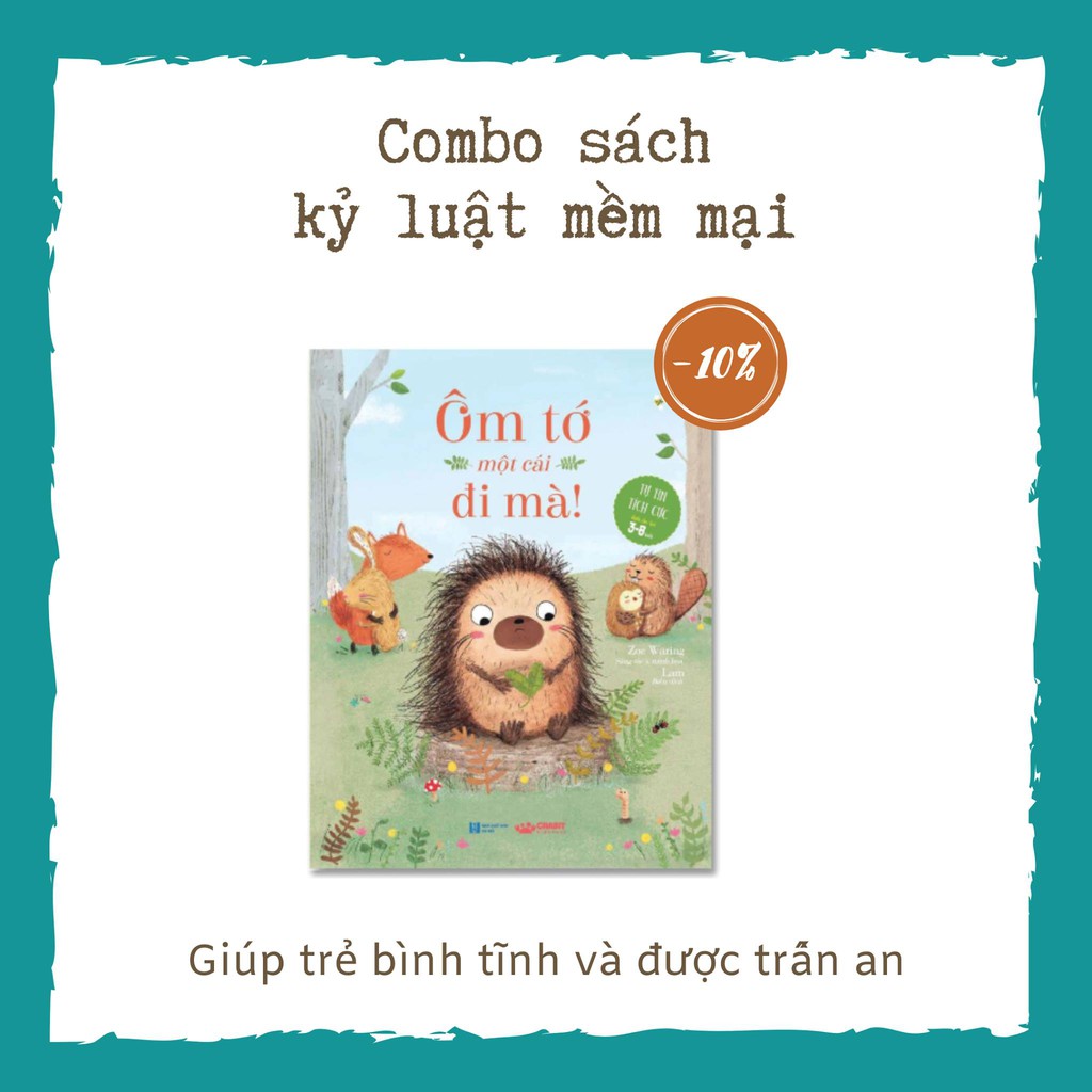 Sách - Combo 5 Cuốn Kỷ Luật Mềm Mại - Truyện Thiếu Nhi - Crabit Kidbooks