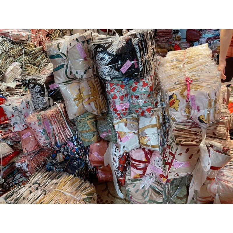 Đồ Bộ Pijama🌸Bộ Lụa Tay Ngắn-Quần Dài Chất Liệu SaTin Hoạ Tiết Xinh Xắn | BigBuy360 - bigbuy360.vn