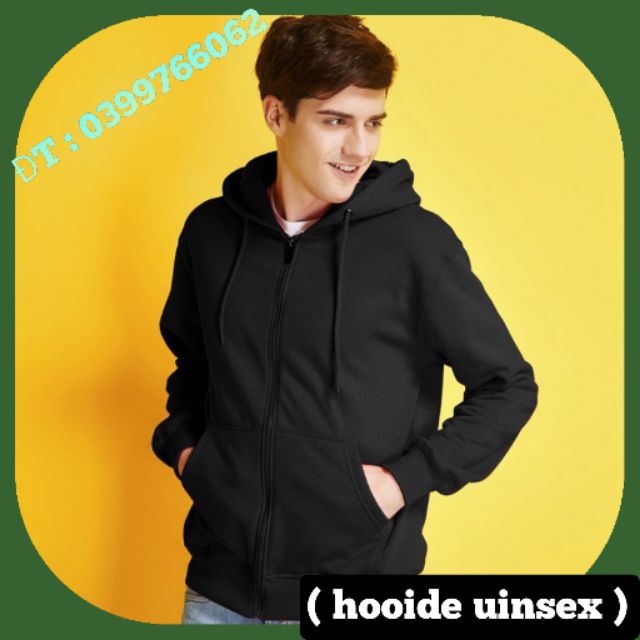 🌈𝗡𝗘𝗪 𝗔𝗥𝗥𝗜𝗩𝗔𝗟💢 hooide áo khoác nỉ uinsex khóa kéo 📽️ (video + ảnh thật) A105 ( có form rộng XL )