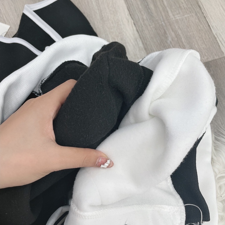 Áo Khoác Cardigan Nỉ Trong Lót Bông Form Áo Thụng Rộng Cho Nữ Xinh