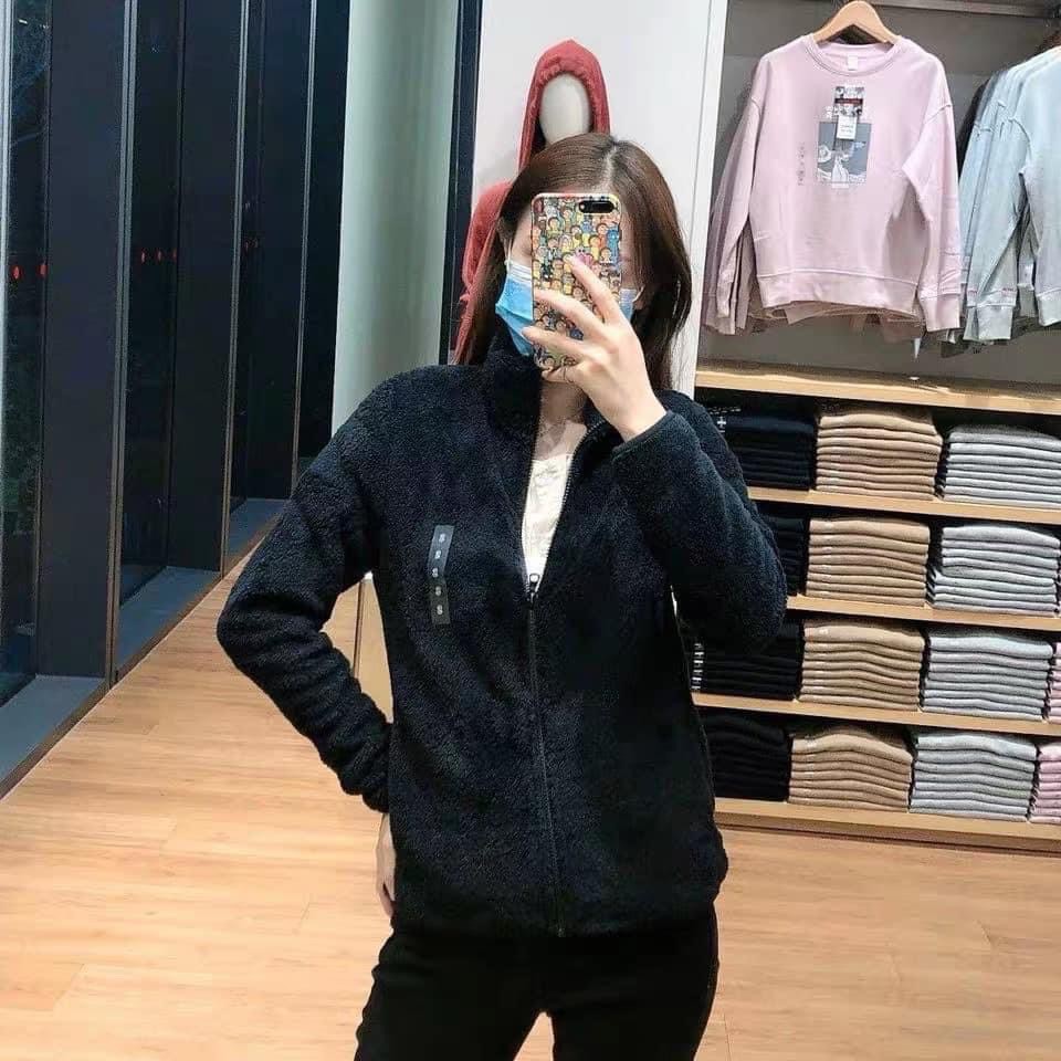 Áo khoác nữ lông cừu dư xịn-TANU61