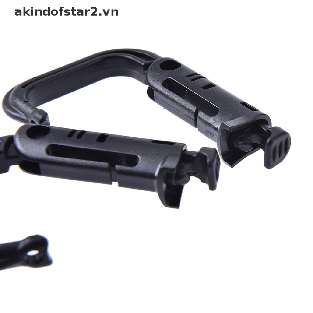 Set 5 Vòng Kẹp Nhựa Hình Chữ d Chuyên Dụng Cho Móc Khóa