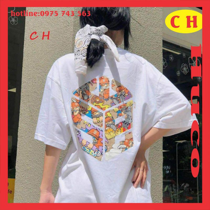 áo phông thời trang nam nữ - áo thun S9 SWE in 2 mặt tay lỡ form thụng ,form rộng unise ,ulzzang, oversize chất cotton