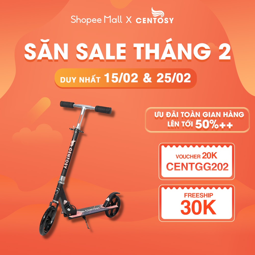 Scooter Trẻ Em Cao Cấp [Centosy] A003 - Chắc Chắn, Có Khớp Gấp