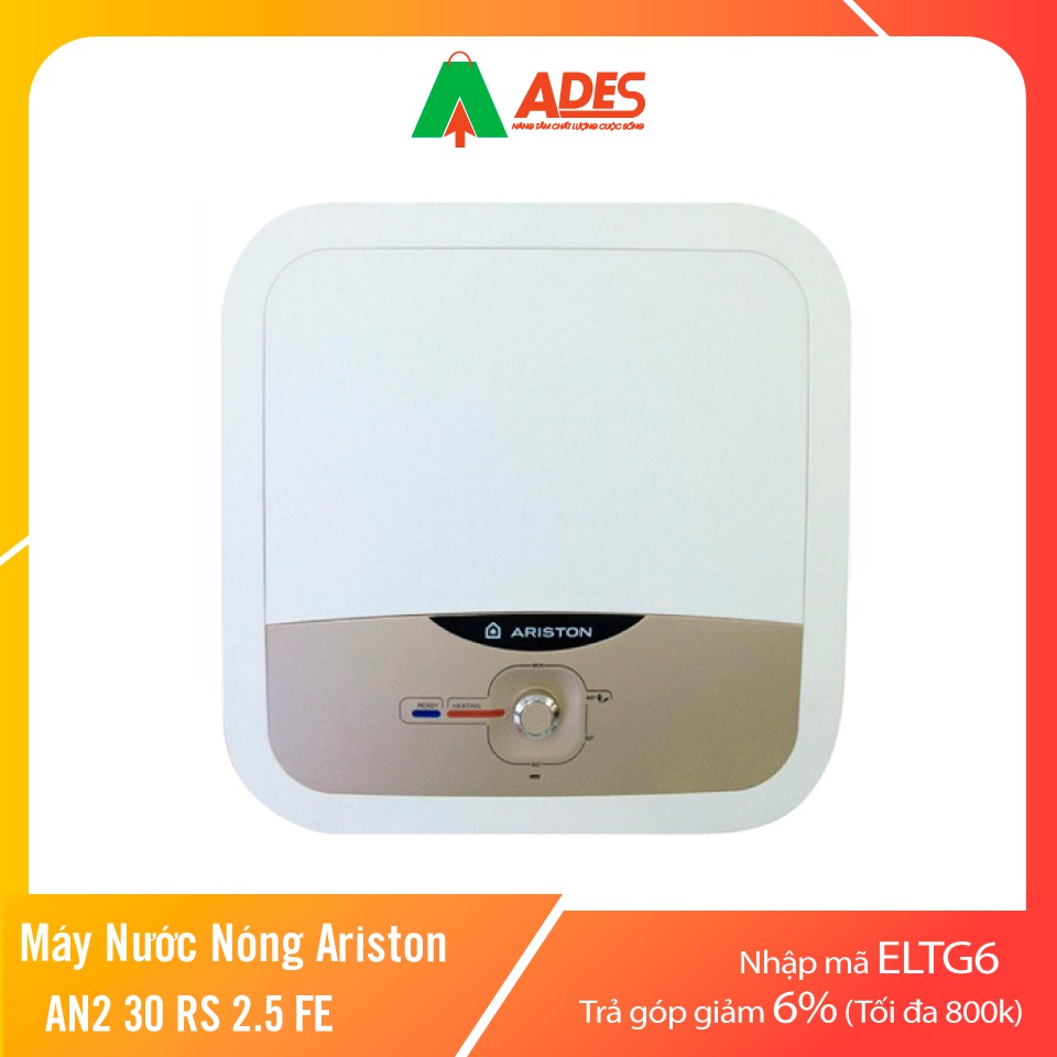 [Mã 154ELSALE2 giảm 7% đơn 300K] Máy nước nóng Ariston 30 lít AN2 30 RS 2.5 FE | Chính hãng, Giá rẻ