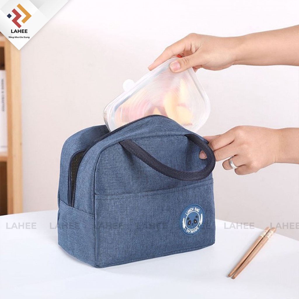 Túi giữ nhiệt đựng cơm, túi đựng hộp cơm văn phòng chống thấm nước - LAHEE 15TDC