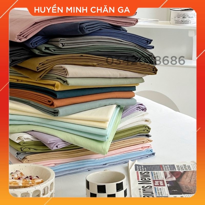 SET GA GỐI COTTON TICI NO TAG FULL MÀU - Bộ Chăn Ga Gối Cao Cấp
