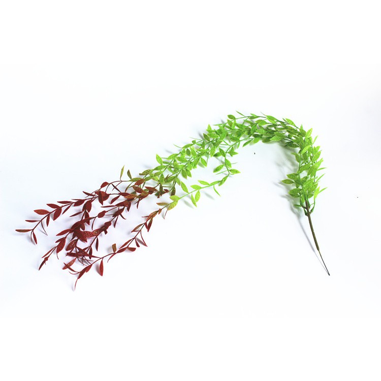 Dây leo lá giả Chùm Liễu Non 80 cm làm rèm cây xanh trang trí nhà cửa - Cây hoa giả