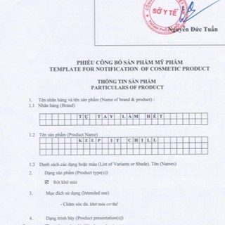 [1+1] KEEP IT CHILL (Bột khử mùi cơ thể)