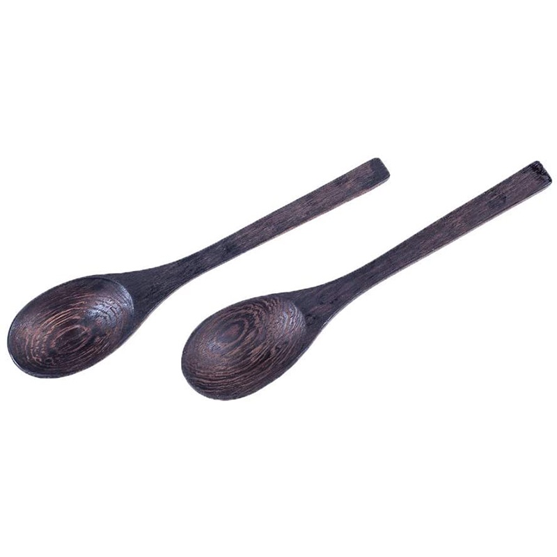 COMBO Bát/Chén Gáo Dừa + Muỗng Gỗ Mun Siêu Hot Dùng Trộn Mỹ Phẩm Thiên Nhiên/Đựng Thực Phẩm, Hoa Quả Dầm